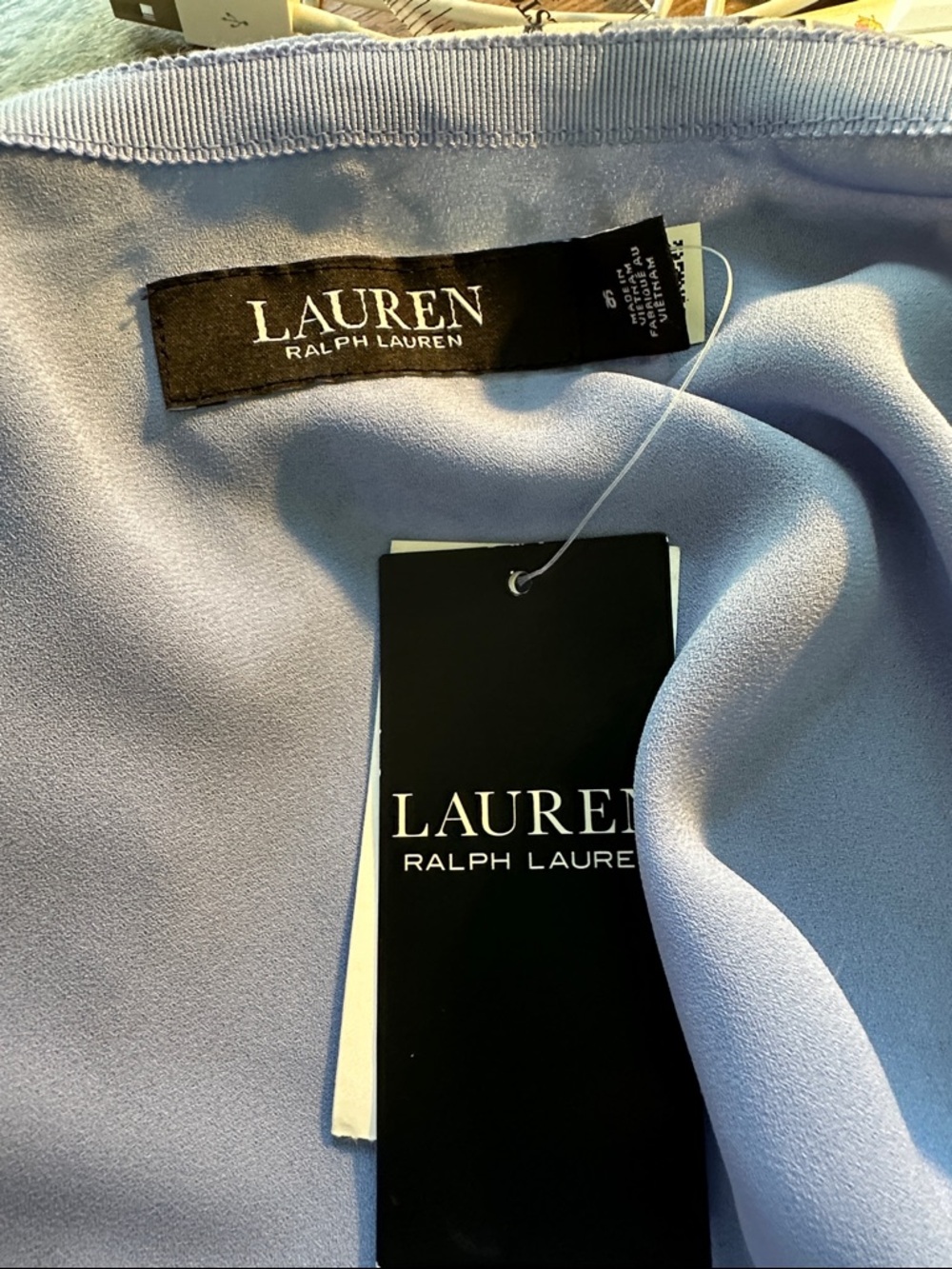 Ralph Lauren Floral Ruffle Hem Georgette Skirt Size 16 NWT - Picture 2 of 9